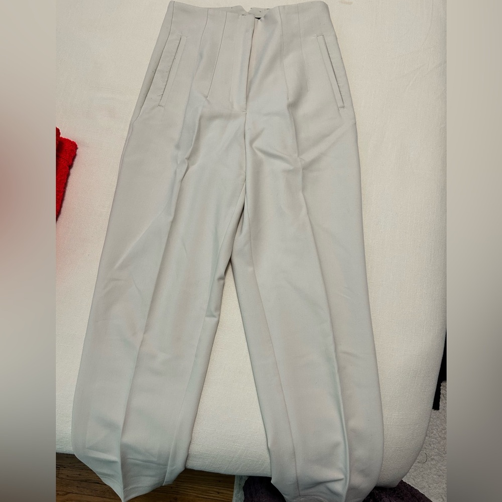 Zara high waisted trousers
